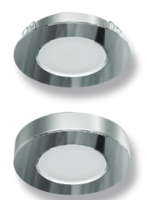 ASTRA CABINET LIGHT 12V 3.6W 3CCT POLISHED CHROME